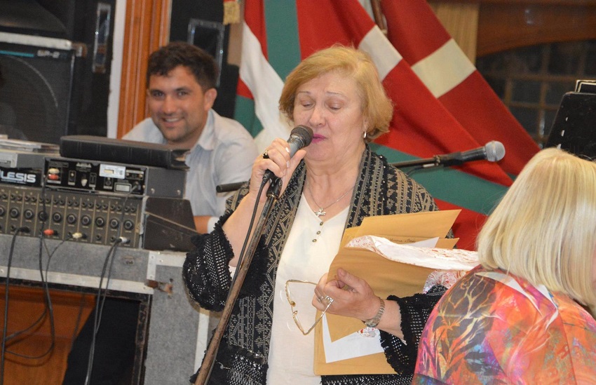 Marta Invernoz, Basque teacher at the Beti Aurrera Basque Club in Chivilcoy