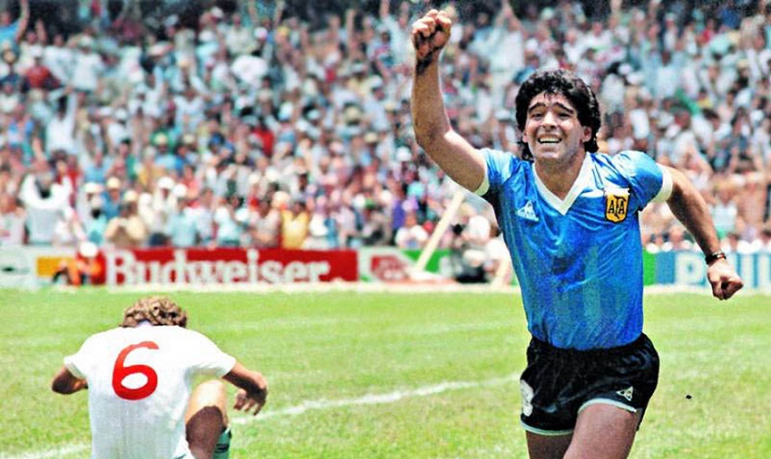 Julieta Gaztañaga provides the narration of the “Goal of the Century,” by Diego A. Maradona at the 1986 World Cup in Mexico