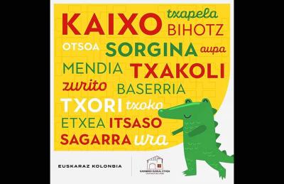 The “Euskaraz Kolonbia” campaign is the result of the collective work of the Karibeko Euskal Etxea