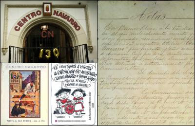 Buenos Airesko Nafar Etxeak bere ondare historikoa digitalizatu du: elkartearen sorrera-akta, aldizkariak eta bestelako materialak daude ikusgai Memoria Viva-ren web orrialdean