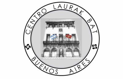 Buenos Airesko Laurak Bat Euskal Etxea egun identifikatzen duen logotipoaren irudia. 150. urteurreneko logoaren bila ari da orain 