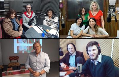 Azuletik, La voz de los Vascos; Trelew-tik, Euskal Berria; Cipollettitik, Baskos y Punto; eta Paranatik, Presencia Vasca  dira diasporak Argentinan ekoitzitako irratsaioak