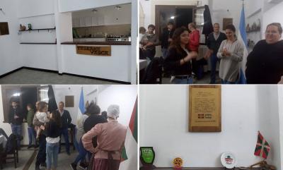 Zingirako Euskaldunak inaugurated its new kitchen and hall