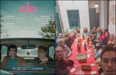Los y las integrantes de la Asociación Vasca Gerora celebraron el pasado fin de semana el 13° aniversario y asistirán hoy al estreno de “El Vasco”, en la sala del Hoyts Patio Olmos en la ciudad de Córdoba