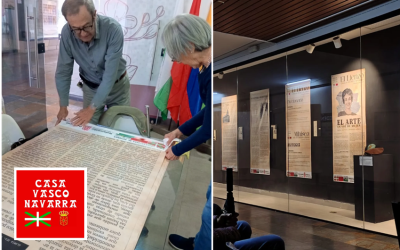 Antioquiako Euskal-Nafar Etxeak María Victoria Aramendia Azanza margolari eta arte-kritikariari buruzko erakusketa antolatu zuen