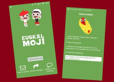 Euskalmoji listo para funcionar en el móvil 