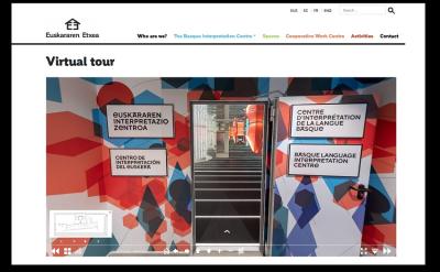 No importa desde dónde te conectes, Euskararen Etxea, la Casa del Euskera, te facilita visitar su exposición virtual