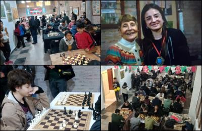 Gran Buenos Airesko mendebaldeko xakelariak, neska-mutilak zein helduak, Probintzia Arteko Finalerako txartela lortzeko lehian aritu ziren Eusko Aterpearen egoitzan. Buenos Airesko txapeldunorde Pilar Kratzerrek bere domina jaso du Kika Vicenteren eskutik