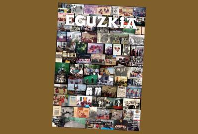 Tapa del número 25 de la revista Eguzkia de Euzko Etxea de La Plata, de marzo de 2024