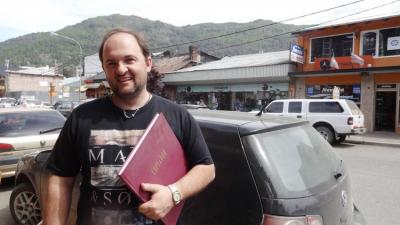 Manuel Bustingorry, president of the San Martin de los Andes Basque club (photoEuskalKultura.com)