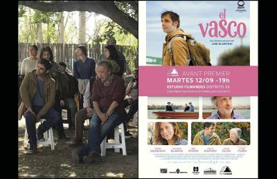 Con la presencia del actor argentino Eduardo Blanco y un centenar de miembros del Denak Bat invitados, el film de Jabi Elortegi “El Vasco” tendrá su avant premiere este martes 12 de septiembre en el Estudio FilmAndes Distrito 33, en la ciudad de Mendoza.