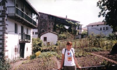 Norma Etcheverry during her trip to the Basque Country