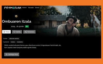 'Ombuaren Itzala' ikusgai, Primeran plataforman