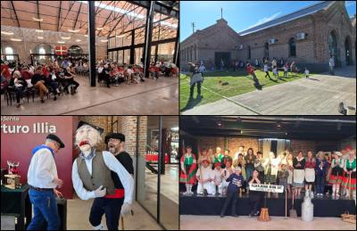 Imágenes de las actividades desarrolladas el pasado año en el Museo de Bellas Artes de Pergamino en la celebración del Día de la Diáspora Vasca de la mano de las euskal etxeas de Chacabuco, Arrecifes, San Nicolás y la anfitriona Lagun Onak