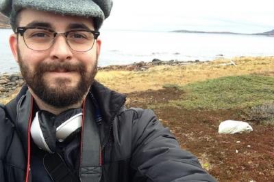 Aiden Hartery on the Boney Shore trail in Red Bay (photoAiden Hartery/The Aurora) 