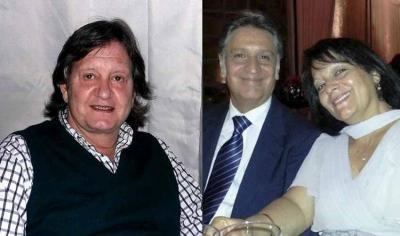 Outgoing president, Jose Maria Narvarte, and Ignacio Bastarrica with his wife Maria Angelica Carrasco (photos courtesy of Berriketari)