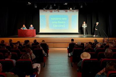 "Navarra era una fiesta (de cine) - Nafarroa besta bat izan zen (zinemarena)" joan den larunbatean Valladoliden