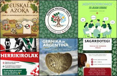 Euskal produktuen azoka, mintzodromoa, herri kirolak, liburu aurkezpenak, sagardotegi gaua eta beste hainbat jarduera izango dira Villa Marian 2026ko Euskal Aste Nazionala ospatzeko