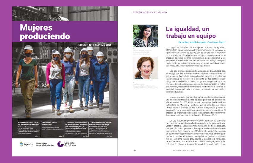 Revista ‘Mujeres produciendo’