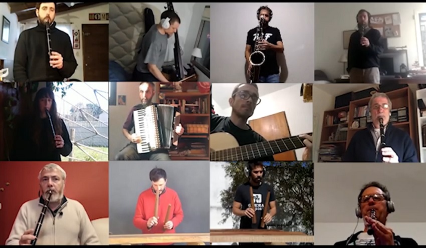 Músicos vasco argentinos hicieron una versión de 'Aldapeko'