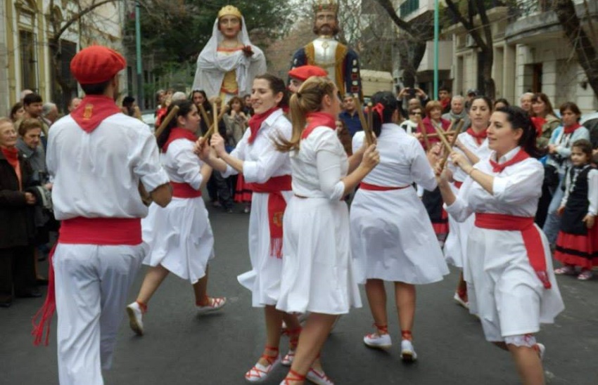 Nafar Etxearen urteurren jaia artxiboko irudi batean (argazkia EuskalKultura.eus)