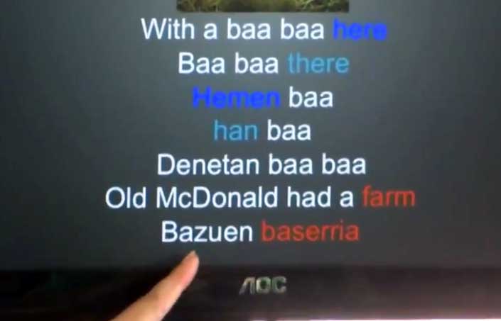 Old McDonald bazuen baserria