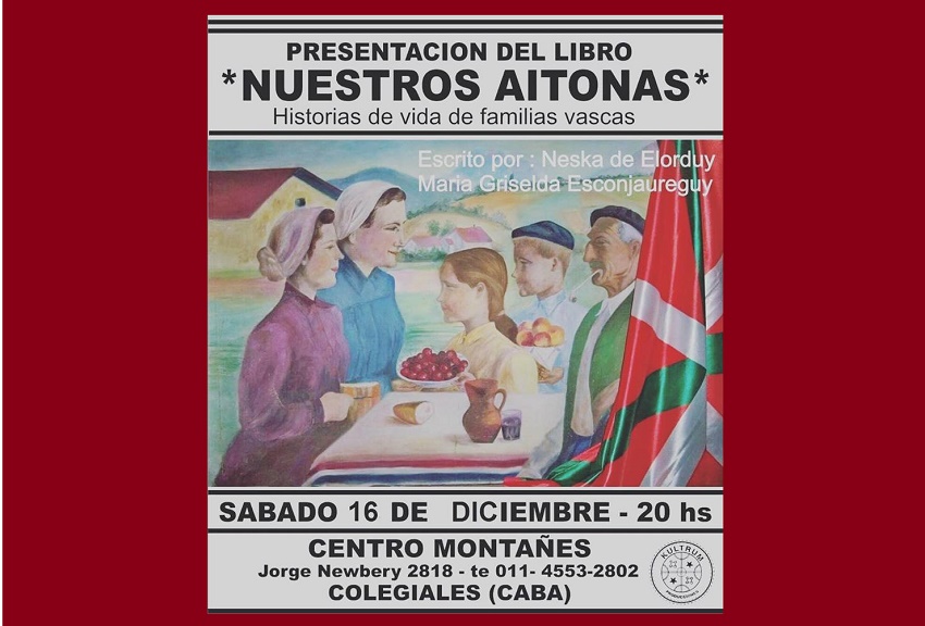 'Nuestros aitonas' liburuaren aurkezpena