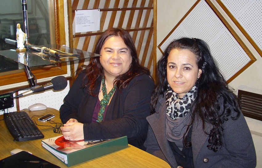 Laura Nobile y Mariana Domine, conductoras en la temporada 2011 de 'Palabra de Vasco'