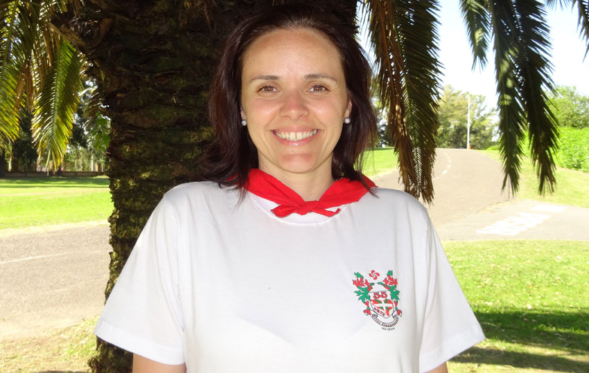 Pilar Alava, president of the Eusko Alkartasuna Basque Club of Sao Paulo, Brazil (2014)