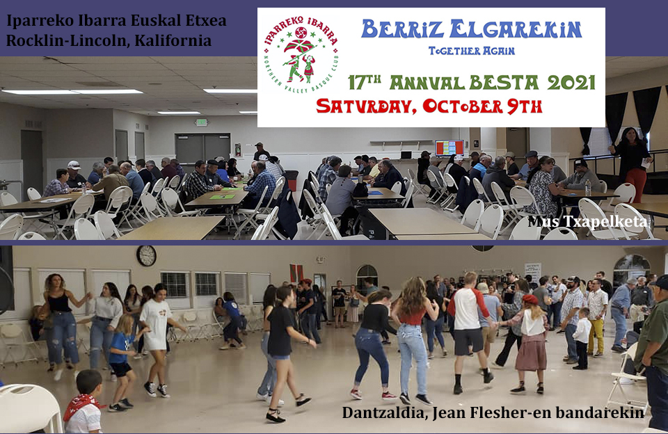 Rocklin 2021 euskal piknika