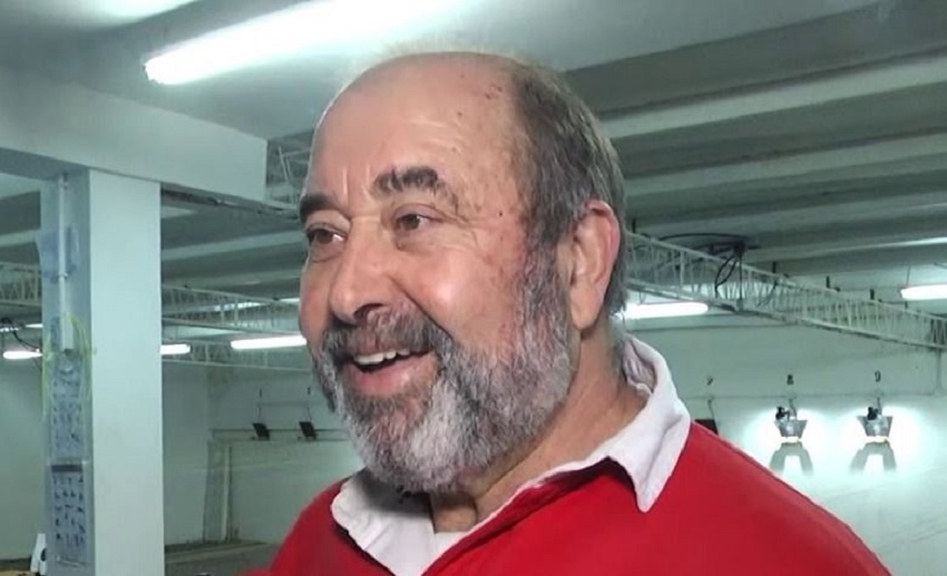 Salvador Bonachea, new president of the Northeast Basque Club in Chubut (photo El Chubut)