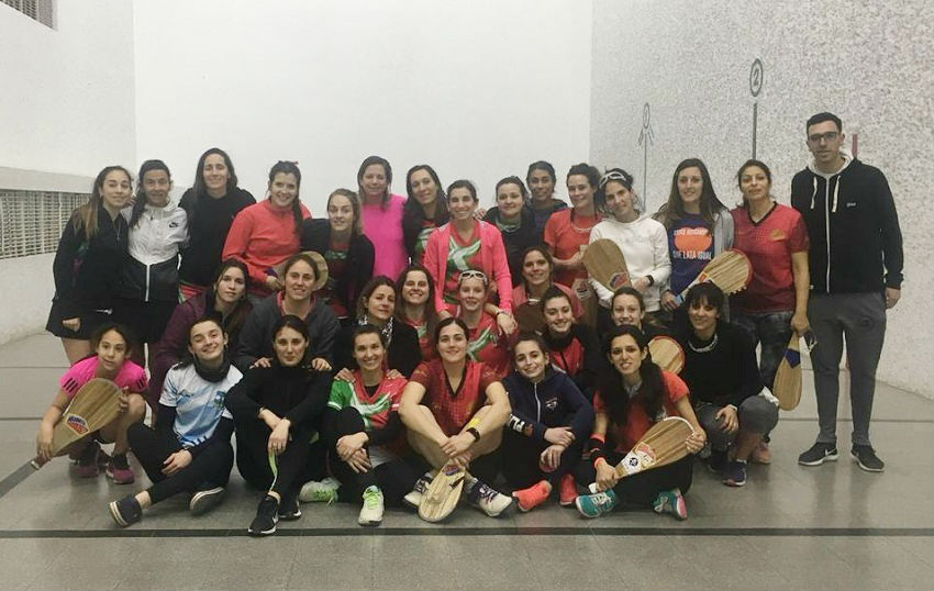 Participants in the Second Provincial Female Pilota Paleta Gathering