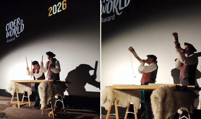 Txengel Etxea de Coblenza en el ‘Cider World 2026’