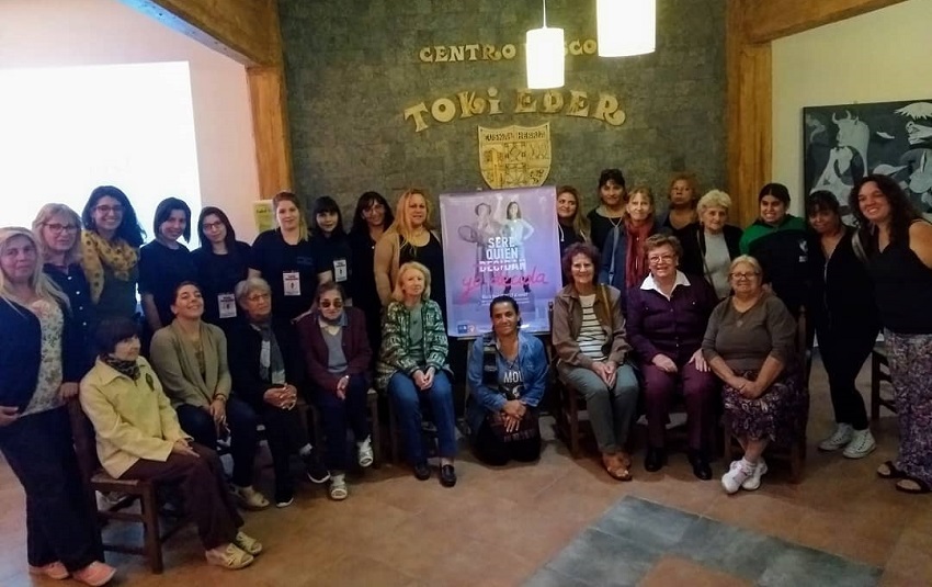 “Women and Equality” workshop at the Toki Eder Basque Club in Jose C. Paz