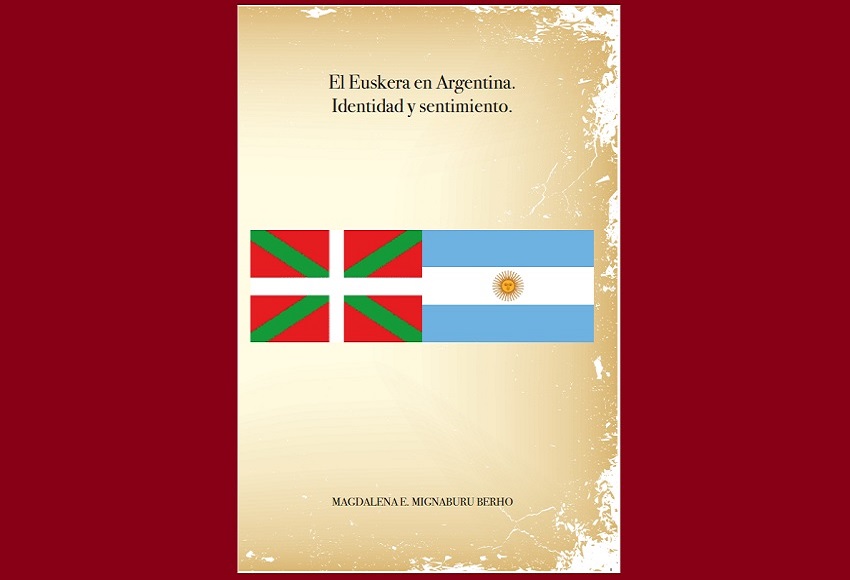 Cover of the book “Euskera in Argentina. Identity and Feeling”