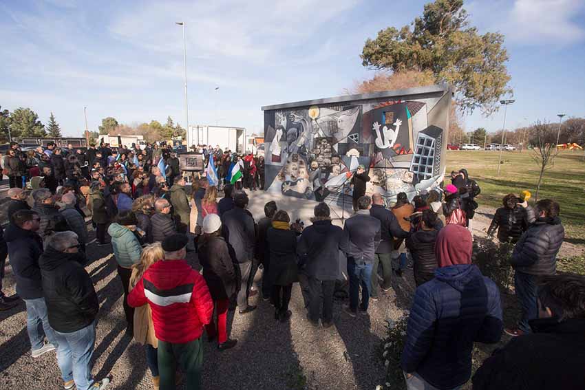 Viedma 2023 Guernica inaugurazioa