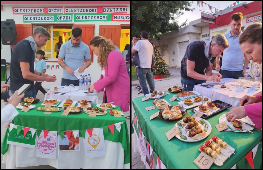 Un certamen gastronómico fue parte de los actos de cierre de actividades del 2023 en la Aberri Etxea de Viedma y Patagones