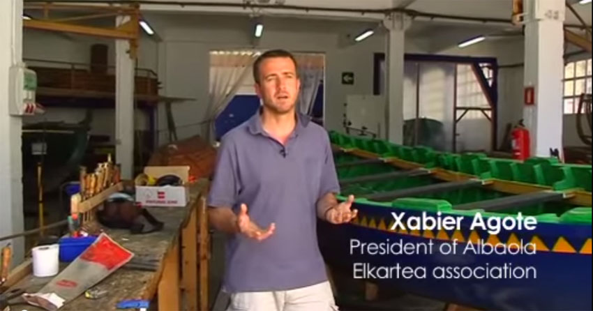 Xabier Agote president of the Albaola Association