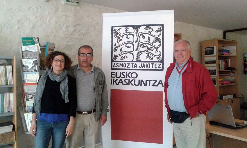 Visiting Eusko Ikaskuntza-Baiona