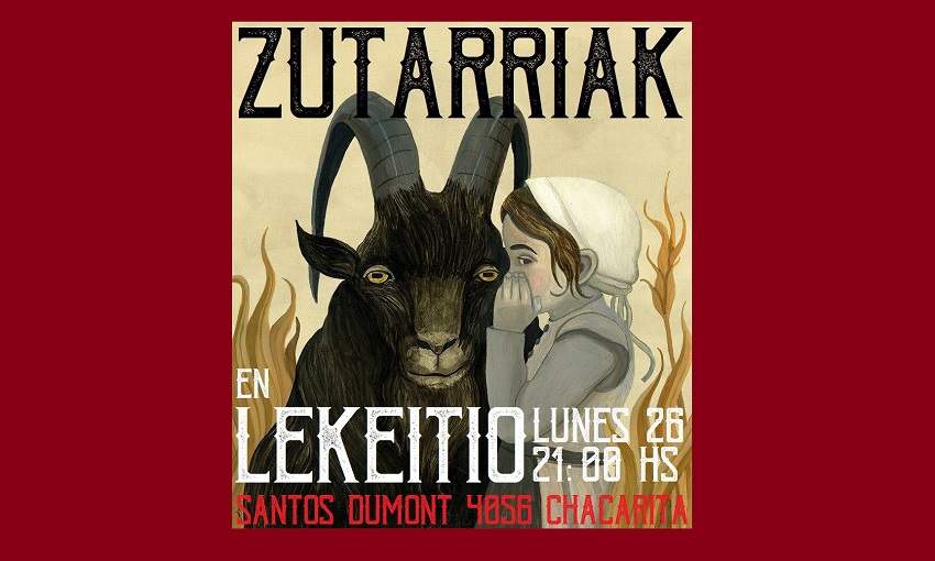 Primer concierto de Zutarriak en 2018