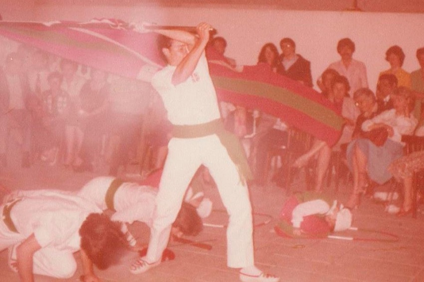 Carlos Miguelena, dantzari