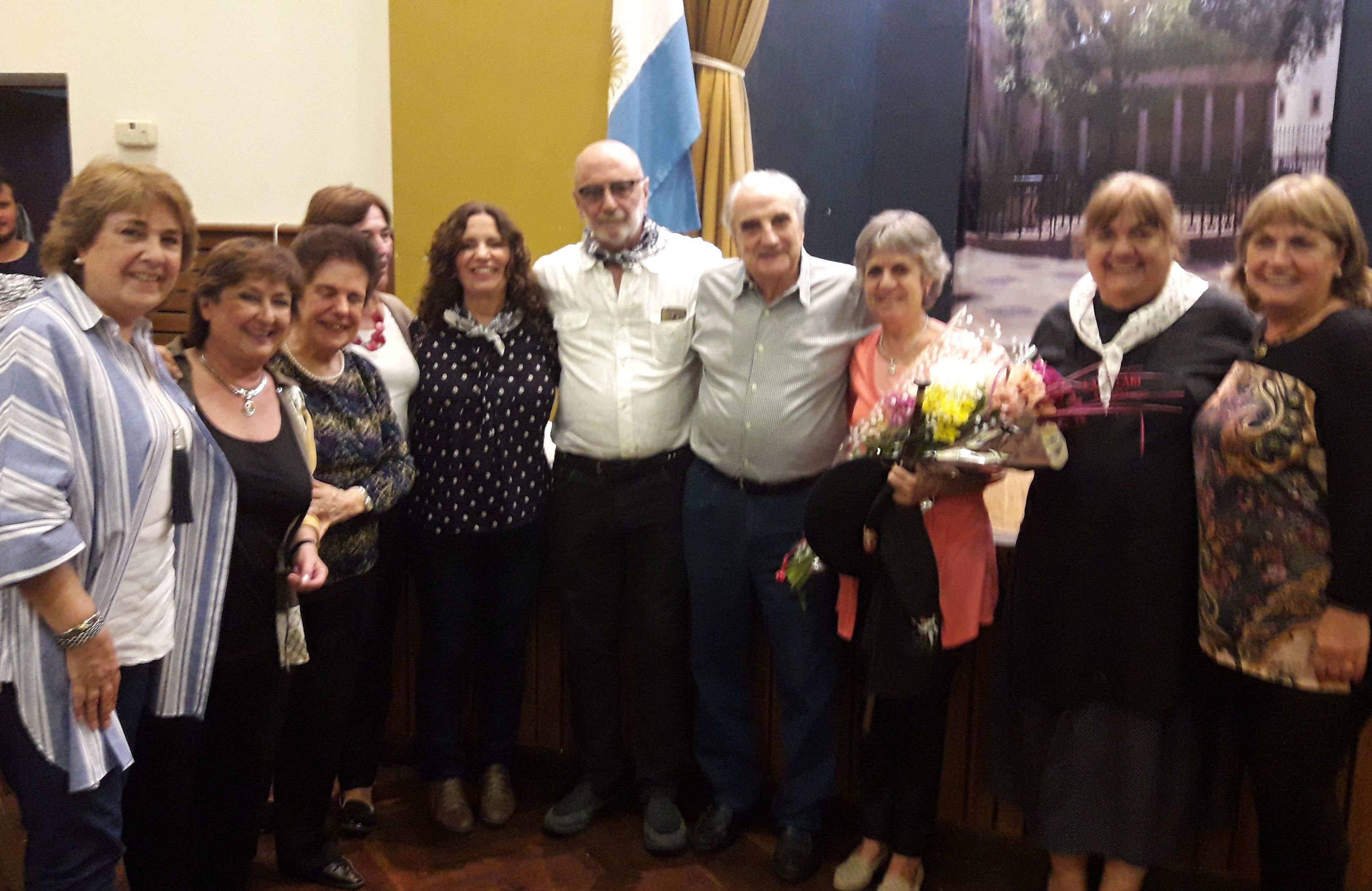 The outgoing mayor and the incoming