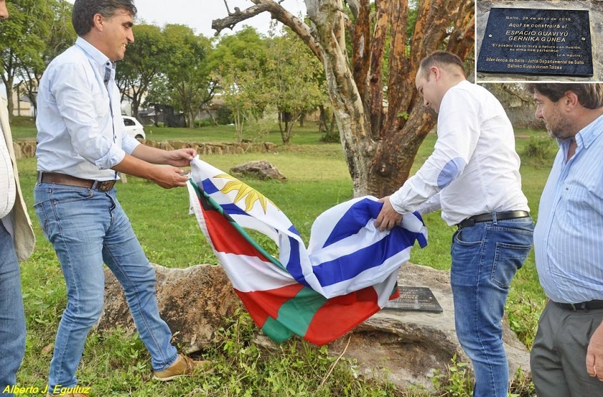 En Salto, piedra fundamental del ‘Espacio Gernika’