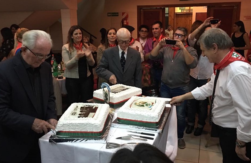 95th Anniversary festivities at the Euskal Echea Association in Comodoro Rivadavia