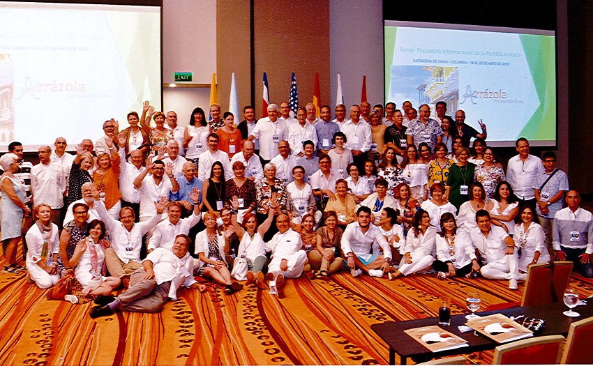 3º Encuentro de la familia Arrázola en Cartagena de Indias, Colombia