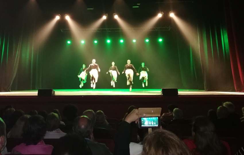 Dantzaris de Euzko Etxea de Villa María, provincia argentina de Córdoba