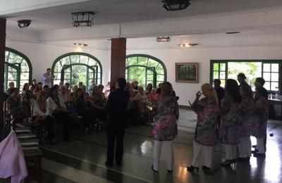 Choir gathering organized by the Euskal Etxea in Caracas