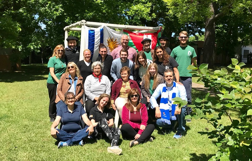 Primer Campamento para directivos y futuros directivos de euskal etxeas en Uruguay