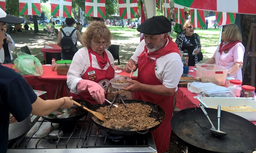 Basque stand at Olavarria’s 151st anniversary