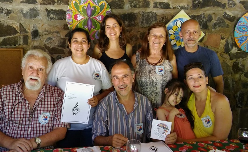 Basque students in Posadas